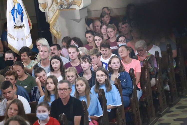 Znaki ŚDM w Zabawie