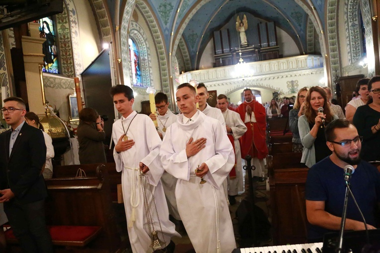 Znaki ŚDM w Zabawie