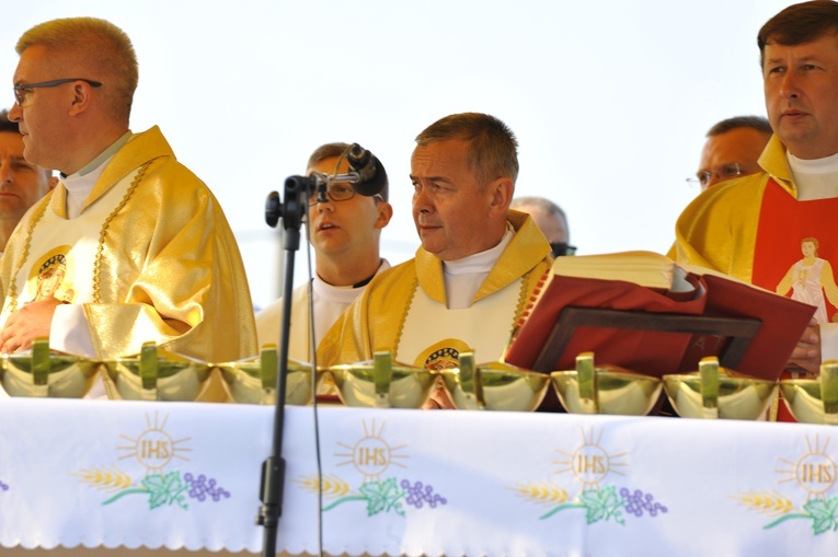 Msza św. w Żarnowcu