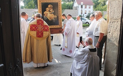 Przywitanie w Lwówku Śląskim.