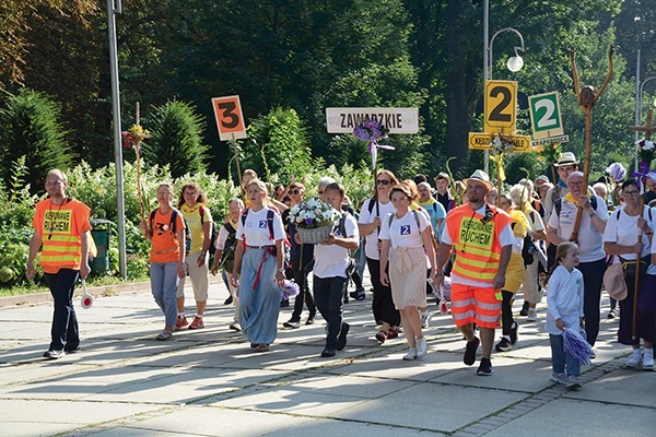 Finał diecezjalnej sztafety do Czarnej Madonny.