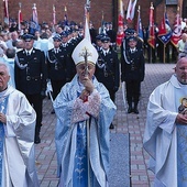 Mszy św. dla druhów przewodniczył bp Artur Ważny.