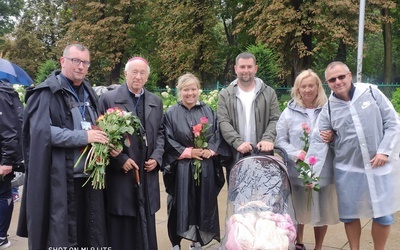 Na ostatnim etapie do pielgrzymów dołączył bp Andrzej F. Dziuba.