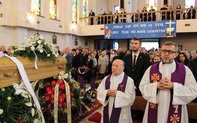 Pogrzeb ks. Rośka