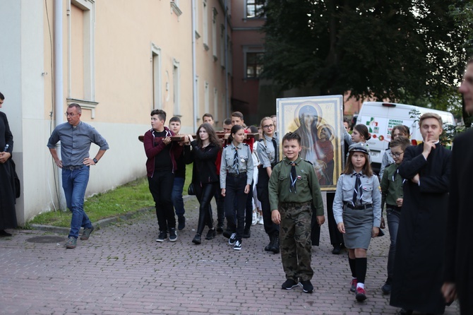 Peregrynacja symboli ŚDM w Sandomierzu