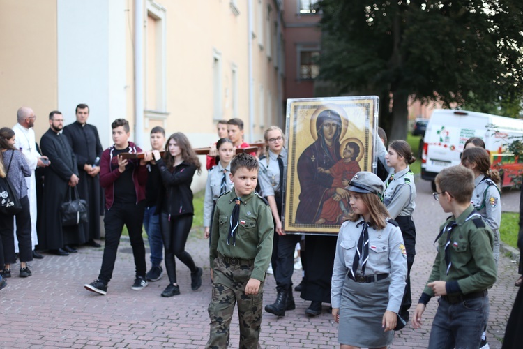 Peregrynacja symboli ŚDM w Sandomierzu