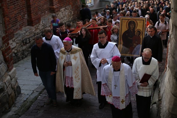 Peregrynacja symboli ŚDM w Sandomierzu