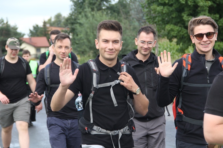 Pielgrzymka kleryków na Jasną Górę - dzień 1