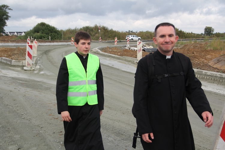 Pielgrzymka kleryków na Jasną Górę - dzień 1