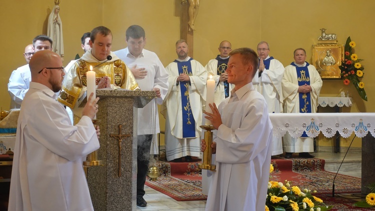 Ząbkowice Śl. Obłóczyny u pallotynów