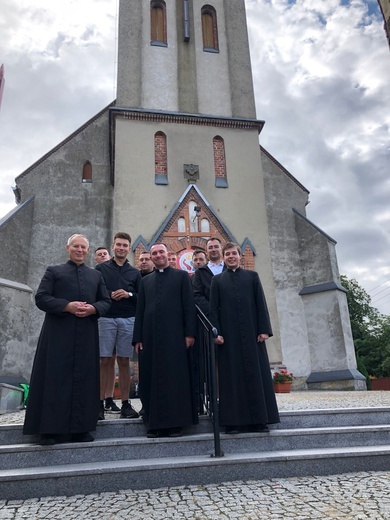 Pielgrzymka kleryków na Jasną Górę - dzień 2