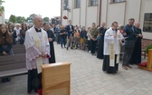 Symbole ŚDM w skarżyskiej Ostrej Bramie