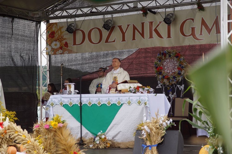 Dożynki Gminy Dobromierz w Szymanowie