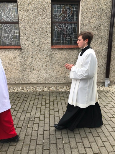 Pielgrzymka kleryków na Jasną Górę - dzień 4