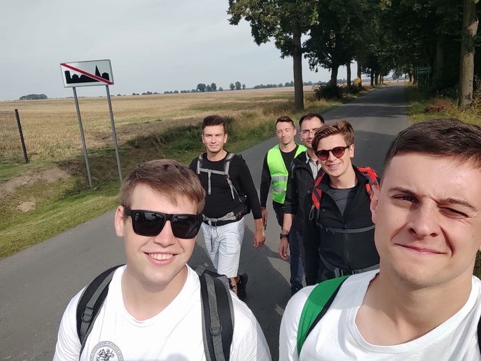 Pielgrzymka kleryków na Jasną Górę - dzień 4