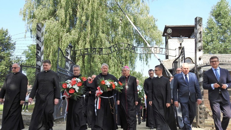 Uroczystości 80. rocznicy śmierci św. Maksymiliana w Oświęcimiu