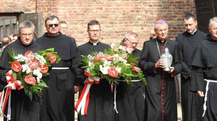 Uroczystości 80. rocznicy śmierci św. Maksymiliana w Oświęcimiu