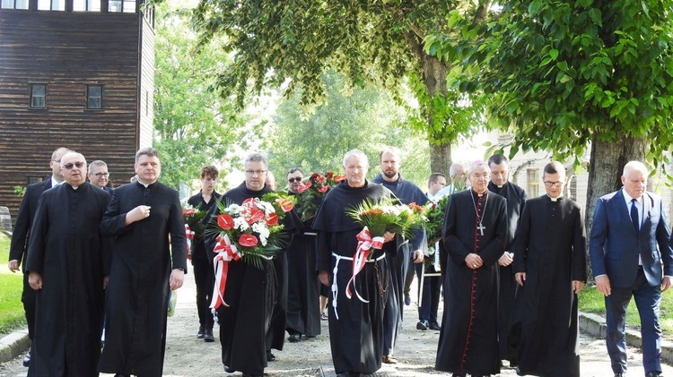 Uroczystości 80. rocznicy śmierci św. Maksymiliana w Oświęcimiu