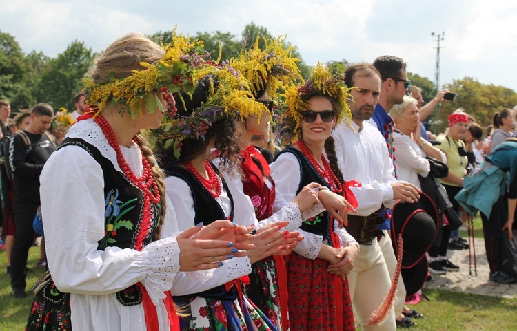 Powitanie 410. Pielgrzymki Żywieckiej na Jasnej Górze - 2021