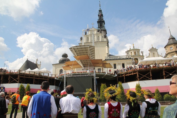 Powitanie 410. Pielgrzymki Żywieckiej na Jasnej Górze - 2021