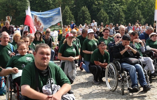 Powitanie 410. Pielgrzymki Żywieckiej na Jasnej Górze - 2021