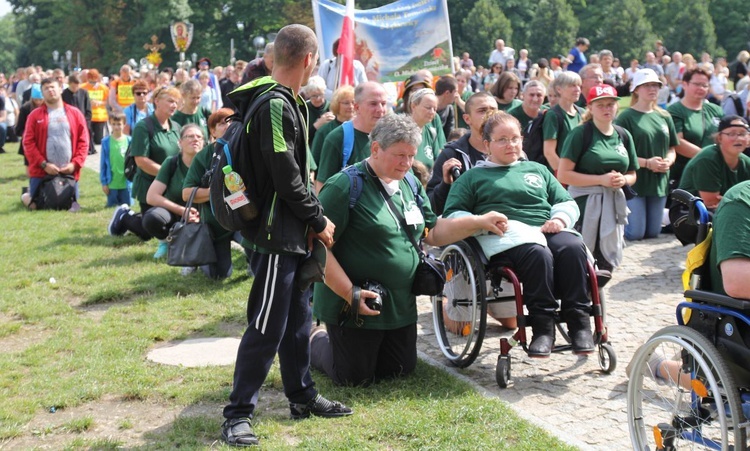 Powitanie 410. Pielgrzymki Żywieckiej na Jasnej Górze - 2021