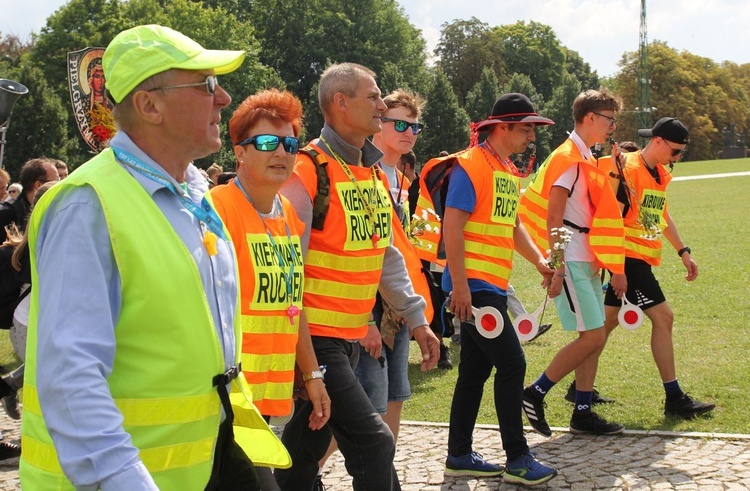 Powitanie 410. Pielgrzymki Żywieckiej na Jasnej Górze - 2021