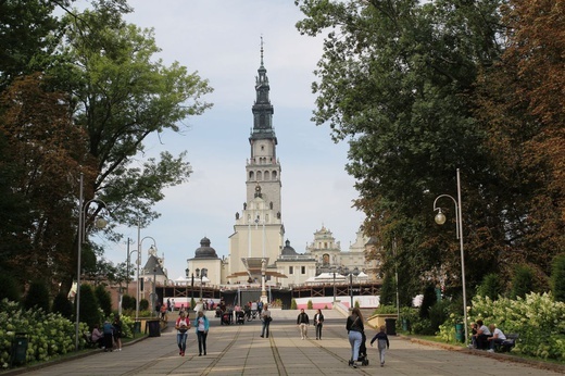 Powitanie 410. Pielgrzymki Żywieckiej na Jasnej Górze - 2021