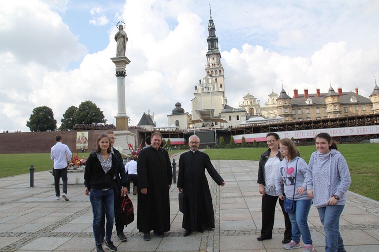 Powitanie 410. Pielgrzymki Żywieckiej na Jasnej Górze - 2021