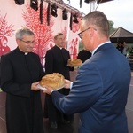 Dożynki, folklor, rycerze, zespoły i uliczni artyści