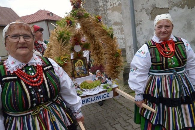 Dożynki, folklor, rycerze, zespoły i uliczni artyści