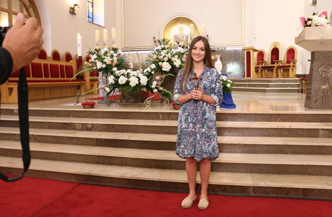 Martyna Sowa otrzymała krzyż misyjny