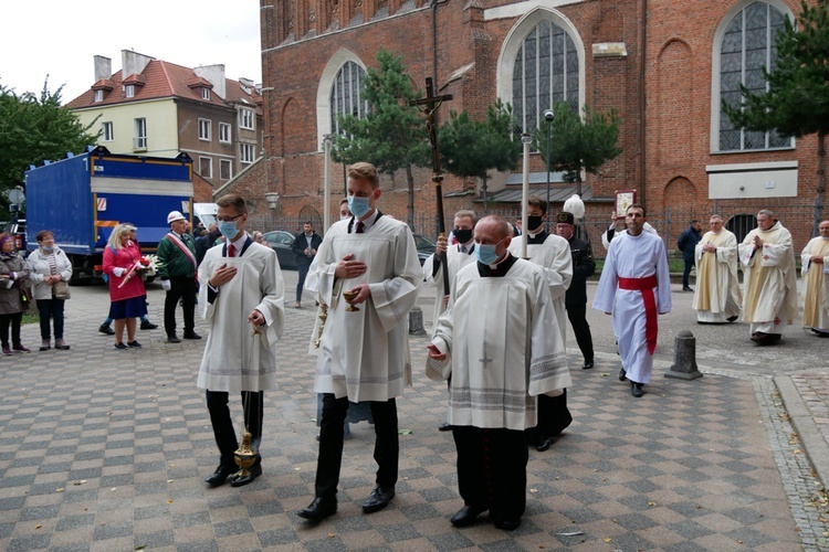 Msza św. za ojczyznę w 41. rocznicę powstania NSZZ "Solidarność"