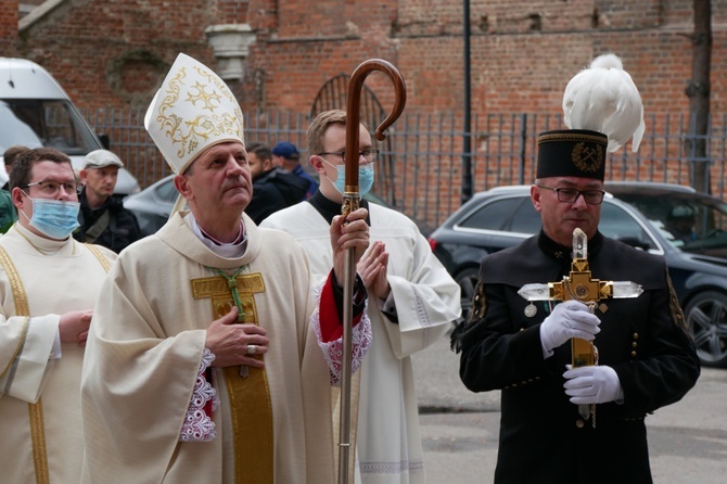 Msza św. za ojczyznę w 41. rocznicę powstania NSZZ "Solidarność"