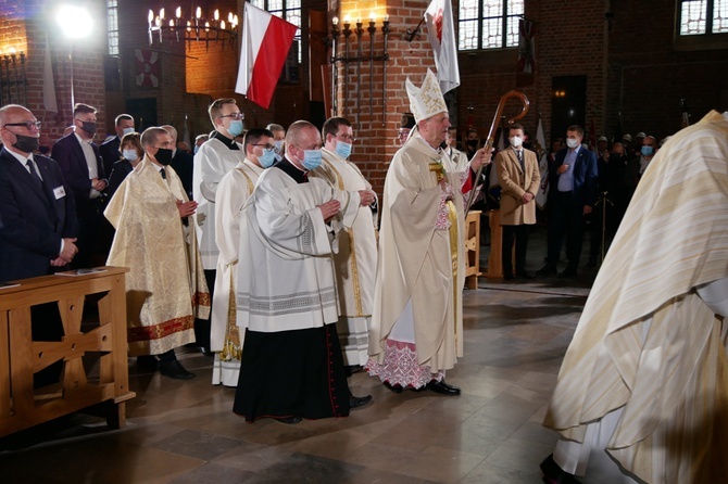 Msza św. za ojczyznę w 41. rocznicę powstania NSZZ "Solidarność"