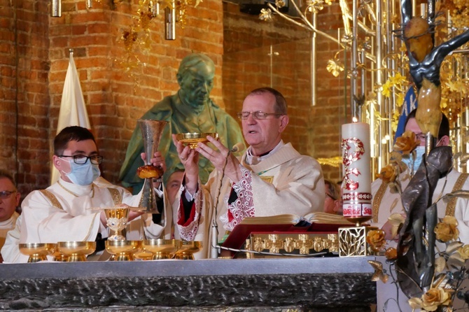 Msza św. za ojczyznę w 41. rocznicę powstania NSZZ "Solidarność"