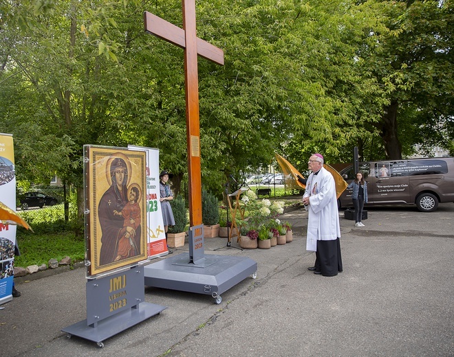 Symbole ŚDM w Koszalinie