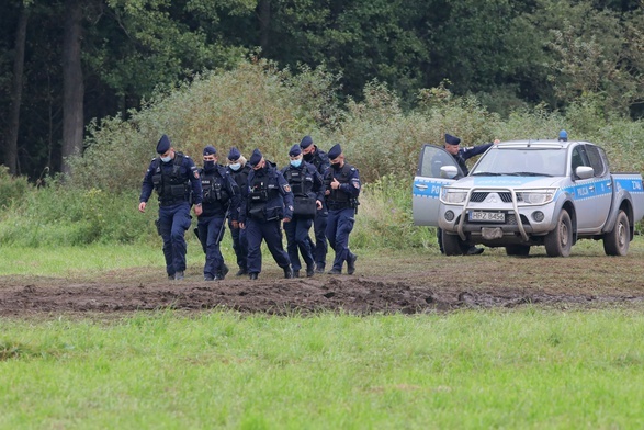 SG: W środę odnotowaliśmy ponad 60 prób nielegalnego przekroczenia granicy