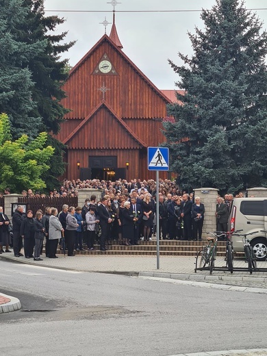 Uroczystości żałobne po śmierci ks. Łabuza