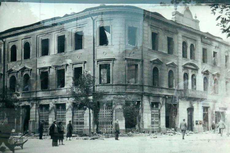 Zdjęcia bombardowanego Lublina