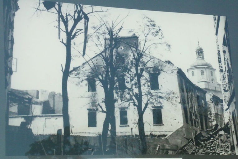 Zdjęcia bombardowanego Lublina