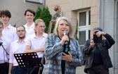 Krystyna Prońko w Alei Gwiazd Festiwalu Polskiej Piosenki