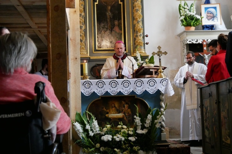 W Eucharystii uczestniczyli m.in. podopieczni placówki.