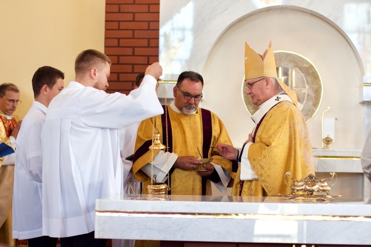 Poświęcenie kościoła bł. Anieli Salawy