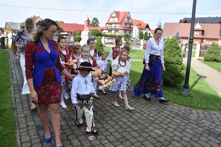 Parafialne dożynki w Miętustwie 