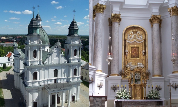 Ikona Matki Bożej z bazyliki chełmskiej.