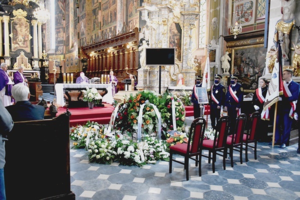 Liturgii przewodniczył  bp Edward Frankowski.