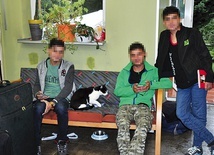 	W ośrodku w Suchym Borze przebywali tymczasowo, ale ważne, że nic im nie zagrażało. Ze względów bezpieczeństwa nie pokazujemy ich twarzy.