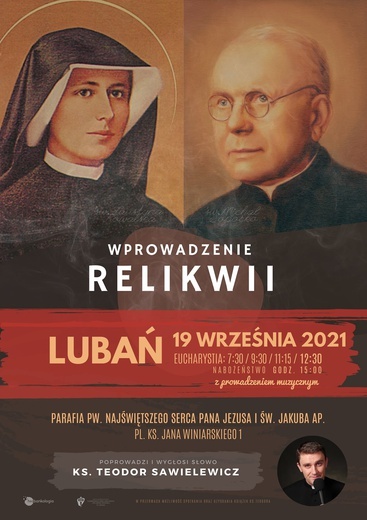 Lubań. Będą relikwie świadków Miłosierdzia