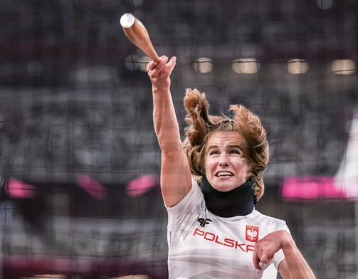 Róża Kozakowska zdobyła na paraolimpiadzie złoty medal w rzucie maczugą.